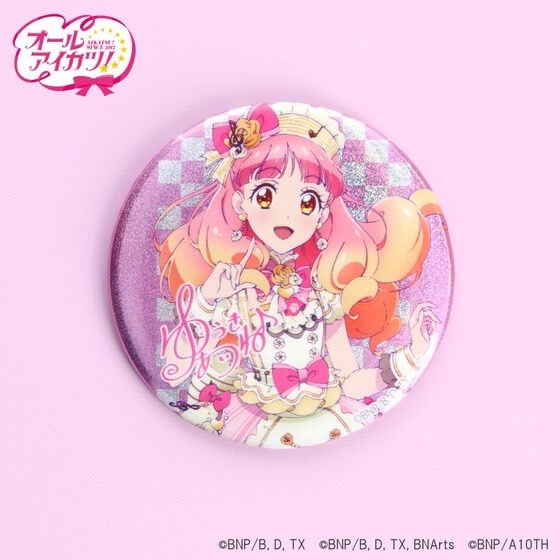 PRE-ORDER : Big Hologram Badge All Aikatsu! Collection