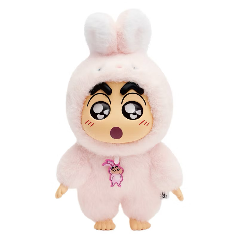 ตุ๊กตาพวงกุญแจ Crayon Shinchan Animal Party Plush Toy Series Keychain by Mokau