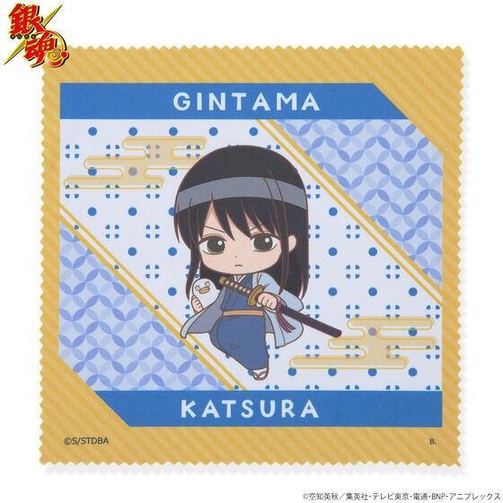 PRE-ORDER : [Hapikuro!] Gintama SD Pattern Mini Cloth (8 types in total) (Random)
