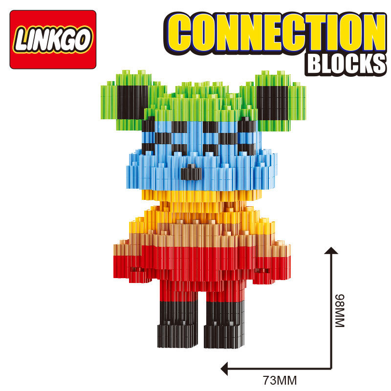 Linkgo 68486-68493 Bearbrick