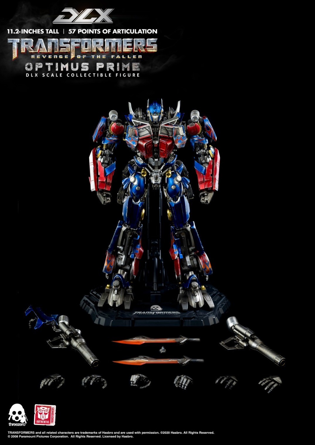 Pre-order : Transformers: Revenge of the Fallen DLX Optimus Prime by ThreeZero (Reissue)