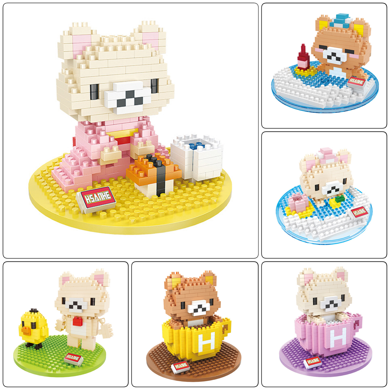 Hsanhe 9601-9606 Rilakkuma
