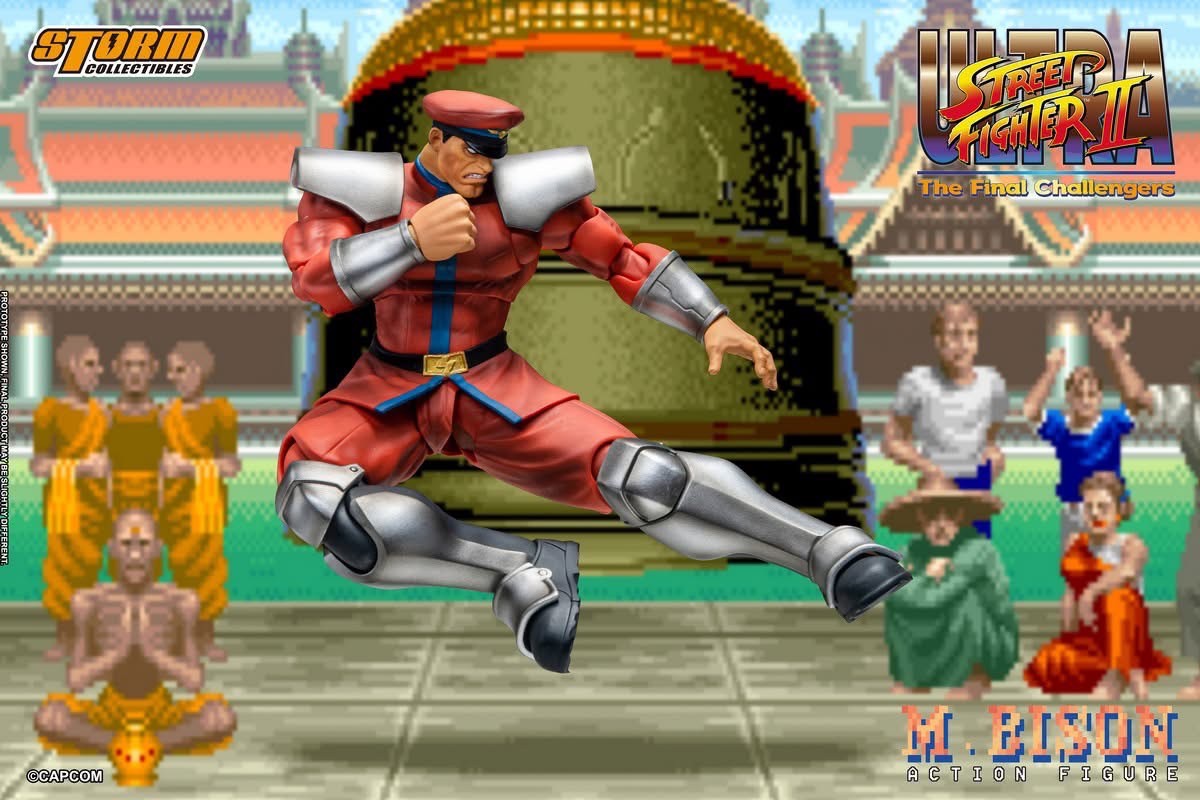 Pre-order : Ultra Street Fighter II: The Final Challengers M. Bison by Storm Collectibles