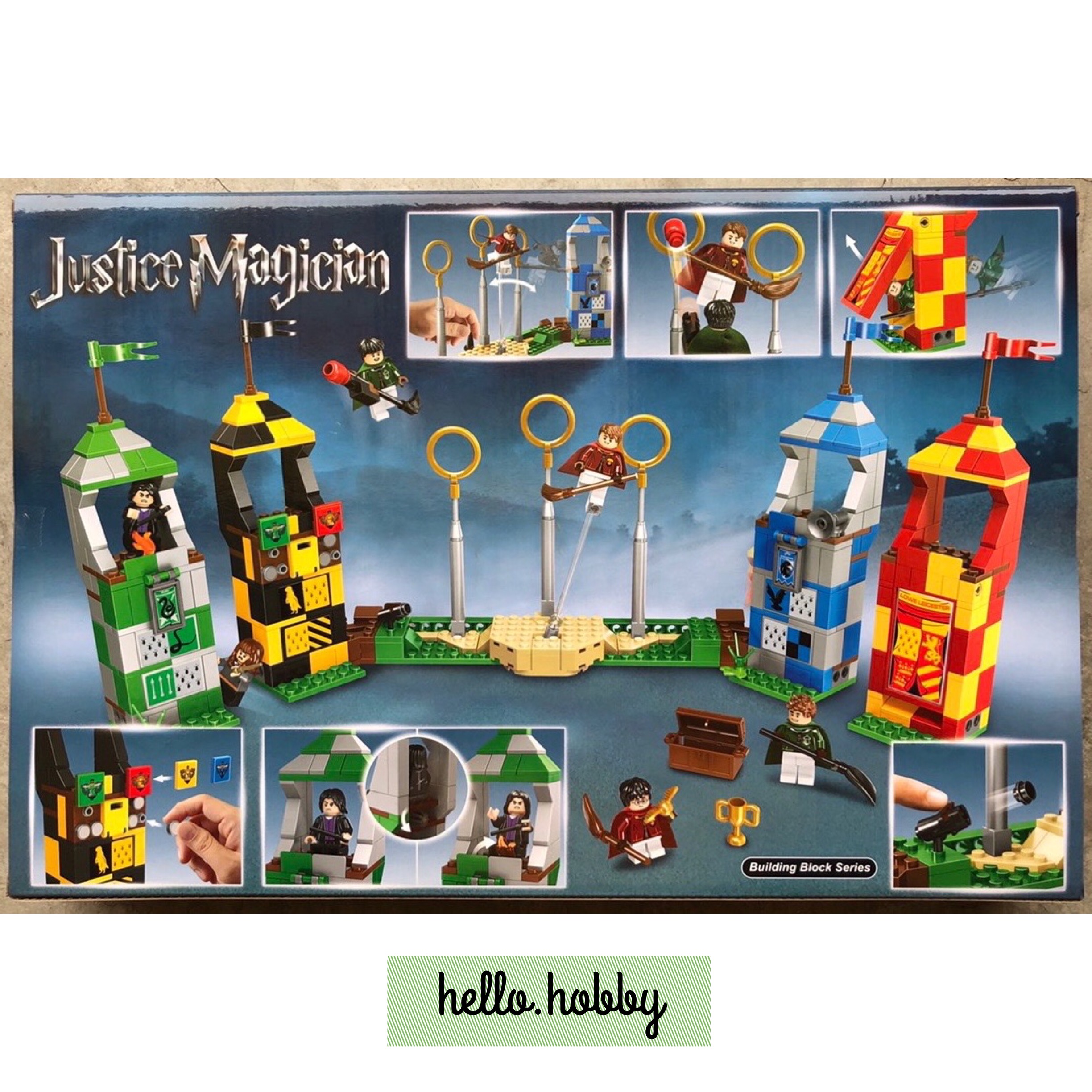 Bela 11004 Harry Potter Quidditch Match 536pcs