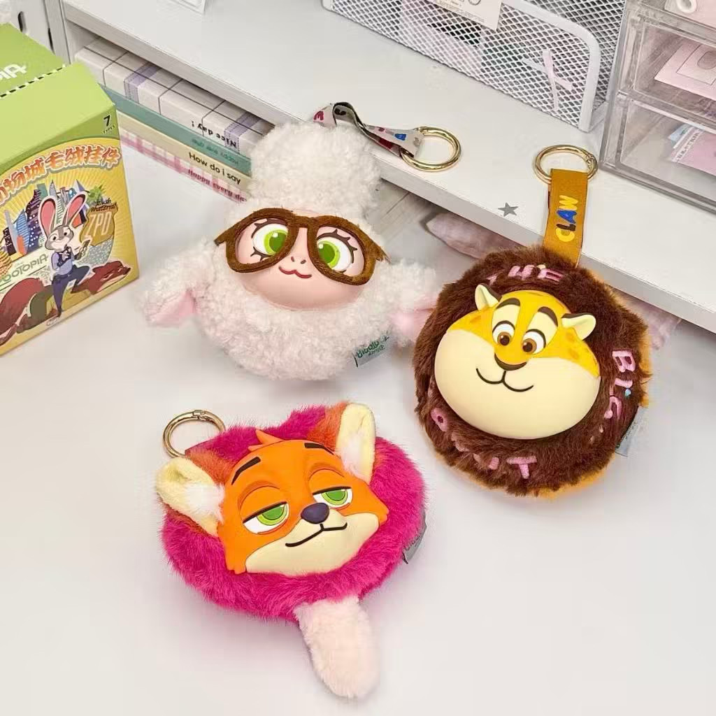 ตุ๊กตาพวงกุญแจ Zootopia Plush Pendant Keychain Series by Mesuca