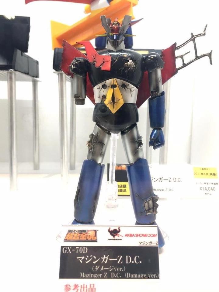 Soul Of Chogokin GX-70D MAZINGER Z D.C. DAMAGED VER. By Premium Bandai (มีกล่องน้ำตาล)