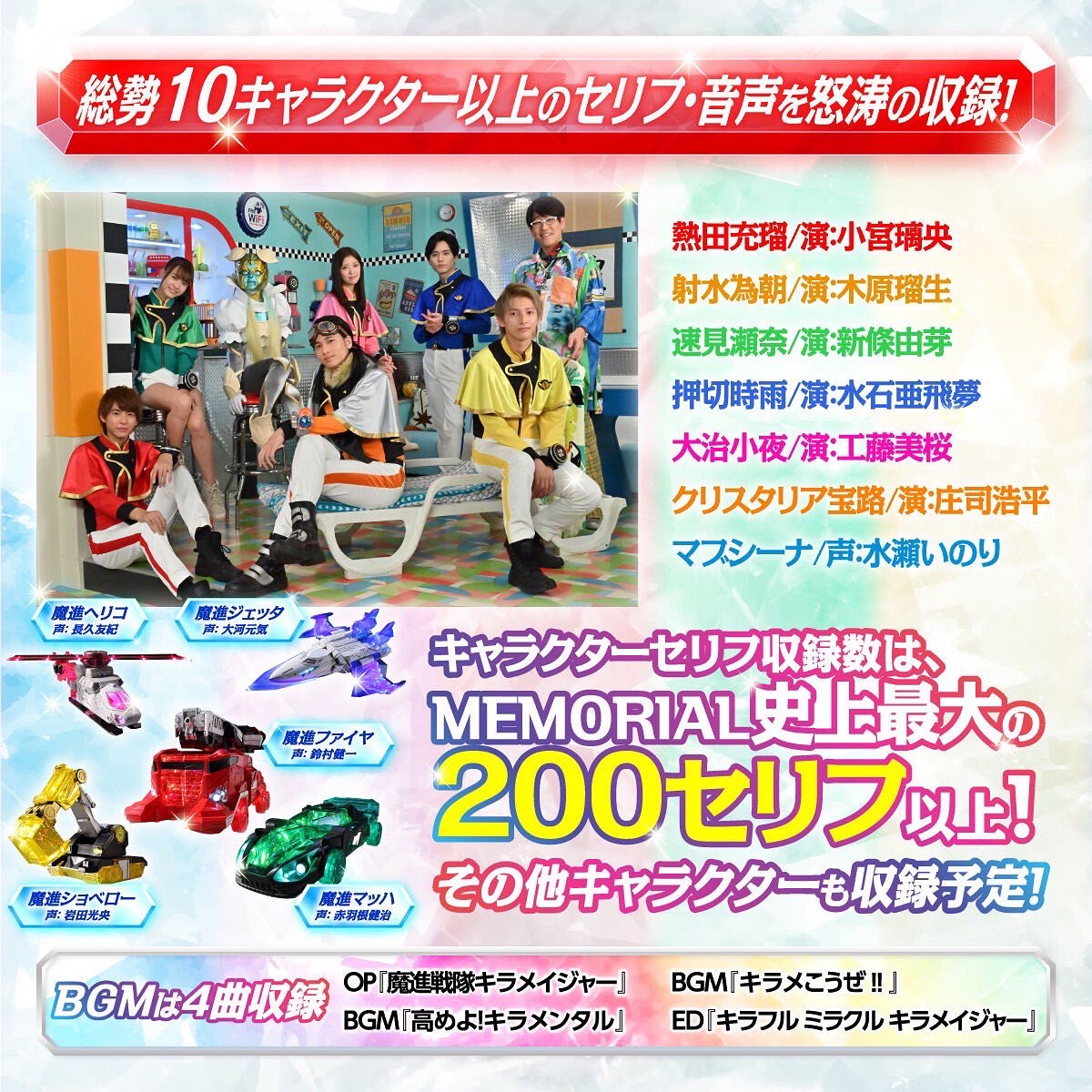 Mashin Sentai Kiramager - Kiramai Changer -MEMORIAL EDITION- by Premium Bandai (Limited มีกล่องน้ำตาล)
