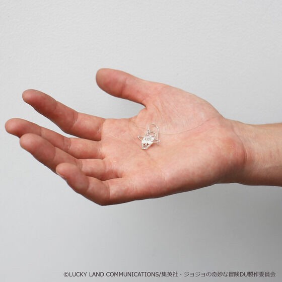 PRE-ORDER : [JAM HOME MADE Collaboration] JoJo's Bizarre Adventure: Diamond is unbreakable Rohan Kishibe Heaven's Door Earring (for one ear)