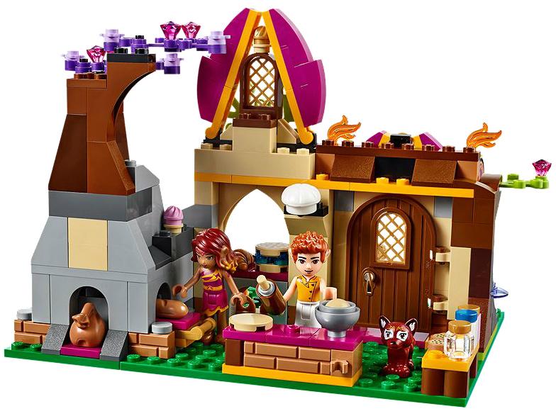 Bela 10412 Elves Wind Wizard Azari & Magic Roast House 323pcs