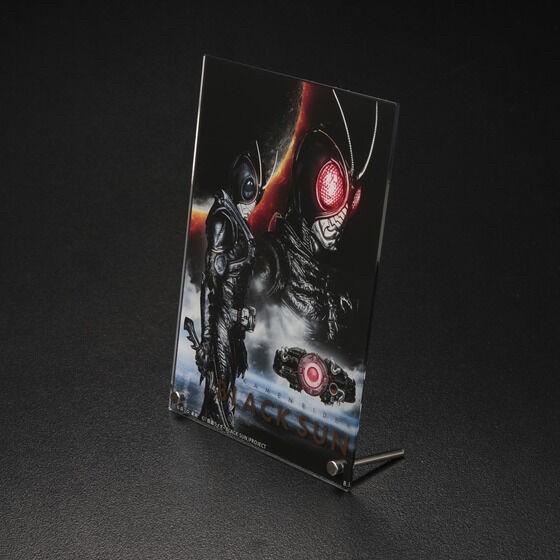 PRE-ORDER : Kamen Rider BLACK SUN Acrylic Board with Foil 2 Types in total