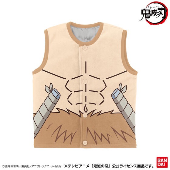 PRE-ORDER : Demon Slayer: Kimetsu no Yaiba Fleece Vest (Character Pattern ver.)