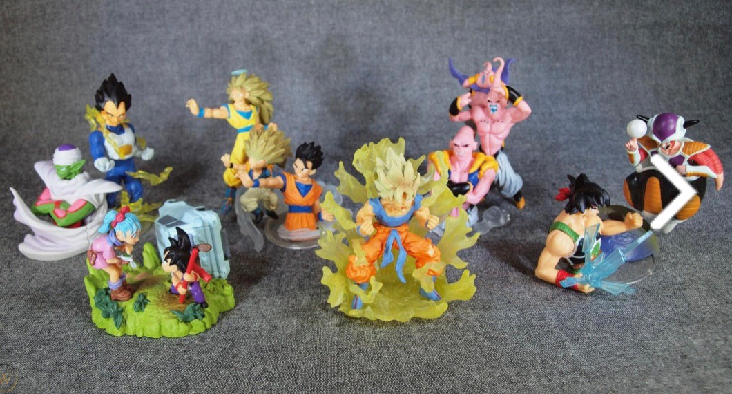 HG Dragon Ball Z Imagination Figure 10 Gashapon by Bandai (Set of 6)