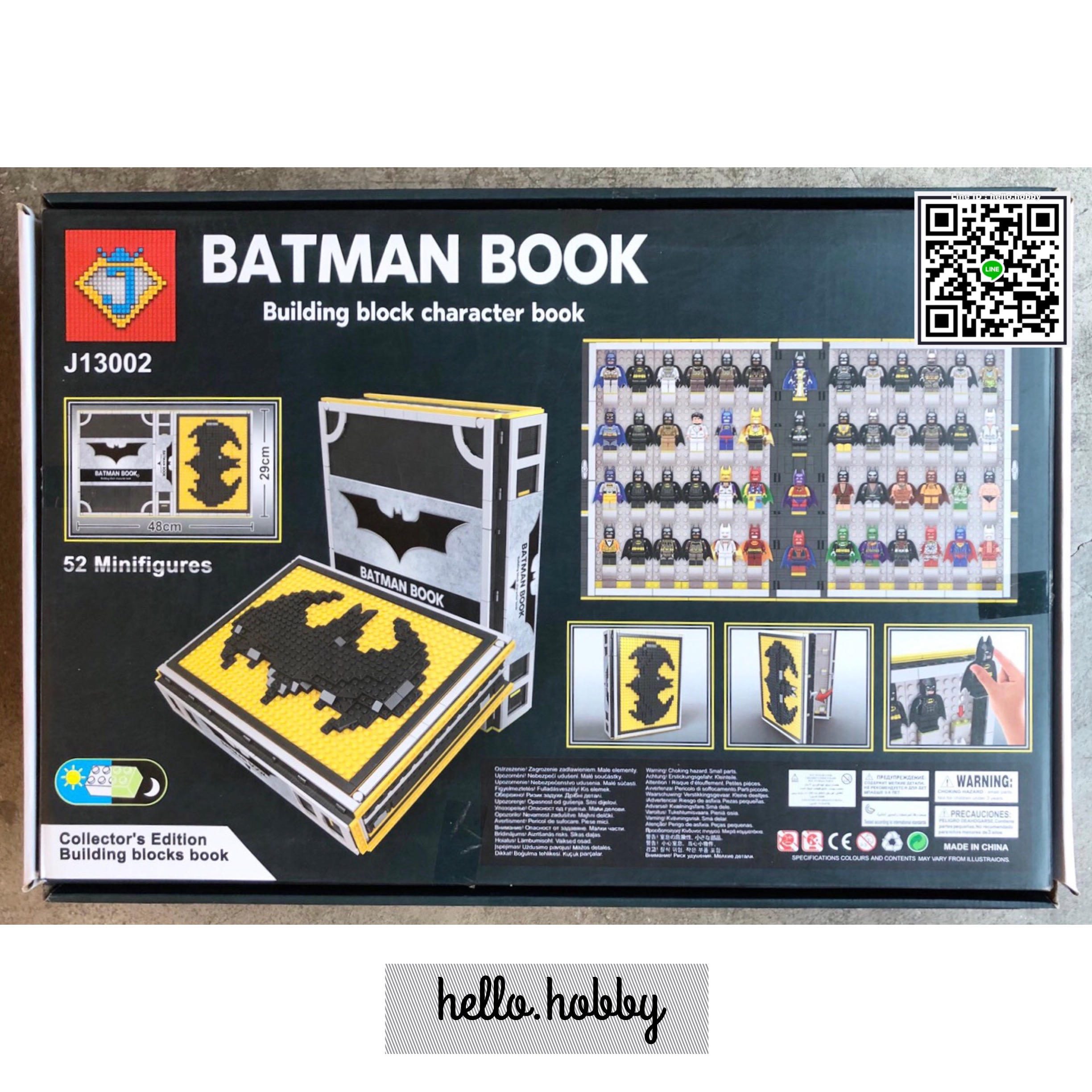 J 13002 Batman Book 2420pcs