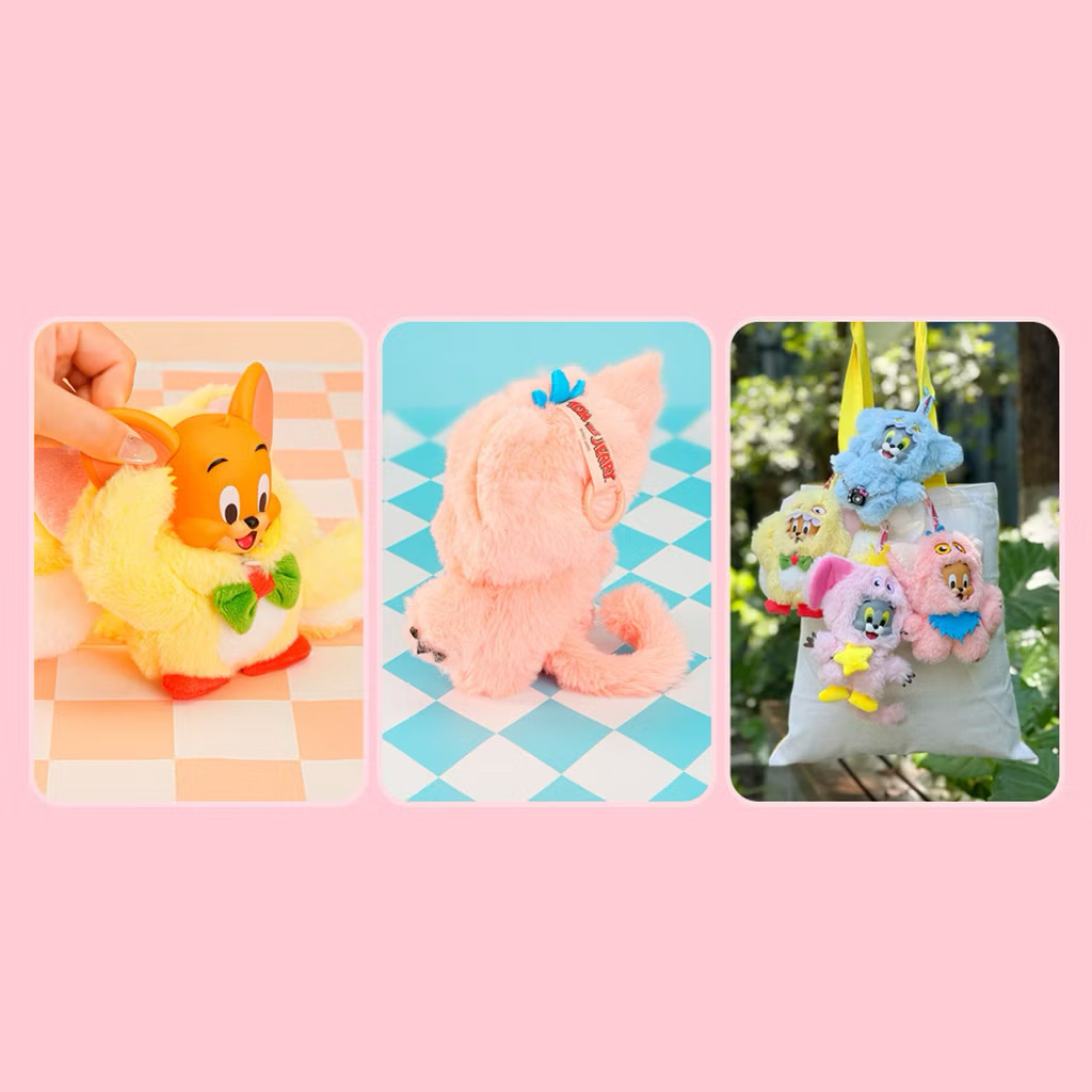 ตุ๊กตาพวงกุญแจ Tom and Jerry - 15cm Monster Plush Toy Series (Second Series)