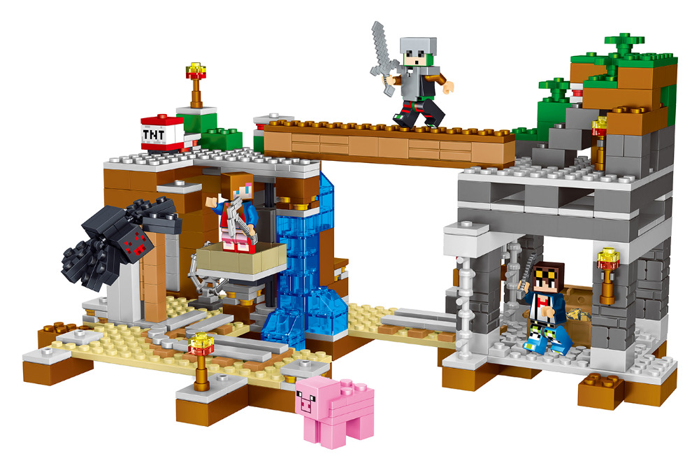 Qunlong QL0514 Minecraft Reston Fortress 493pcs