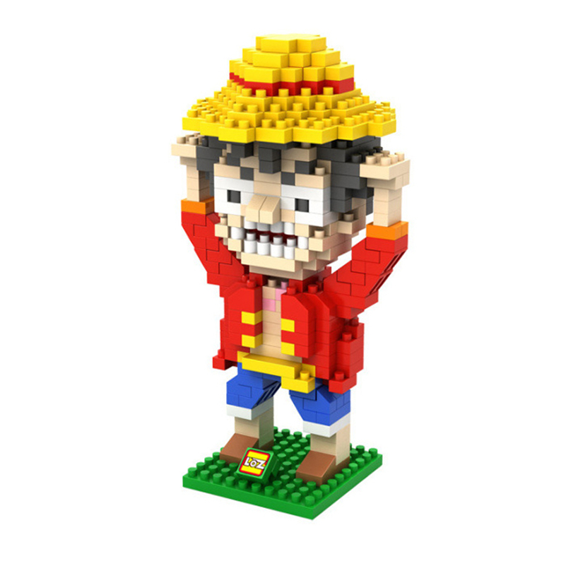 LOZ 9821 One Piece Luffy 360Pcs