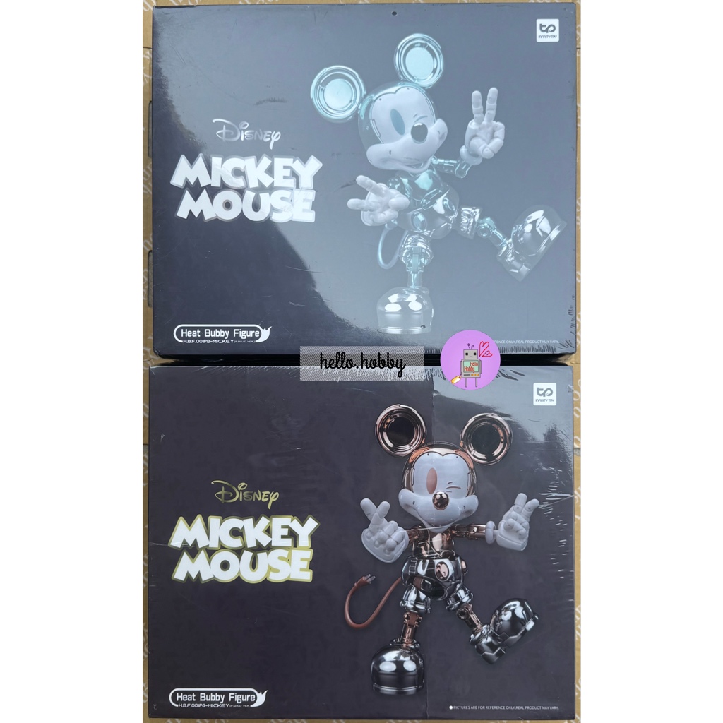 Heat Bubby Figure - Disney - Mickey Mouse Mysterious Exhibition Limited Golden / Blue Version by INFINITY TOYS (HeatBoys)