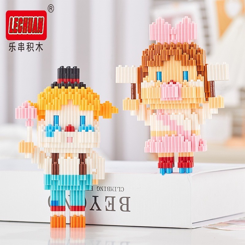 Lechuan 68636 - 68643 Art Toy - Pop Mart - Labubu x Cry Baby