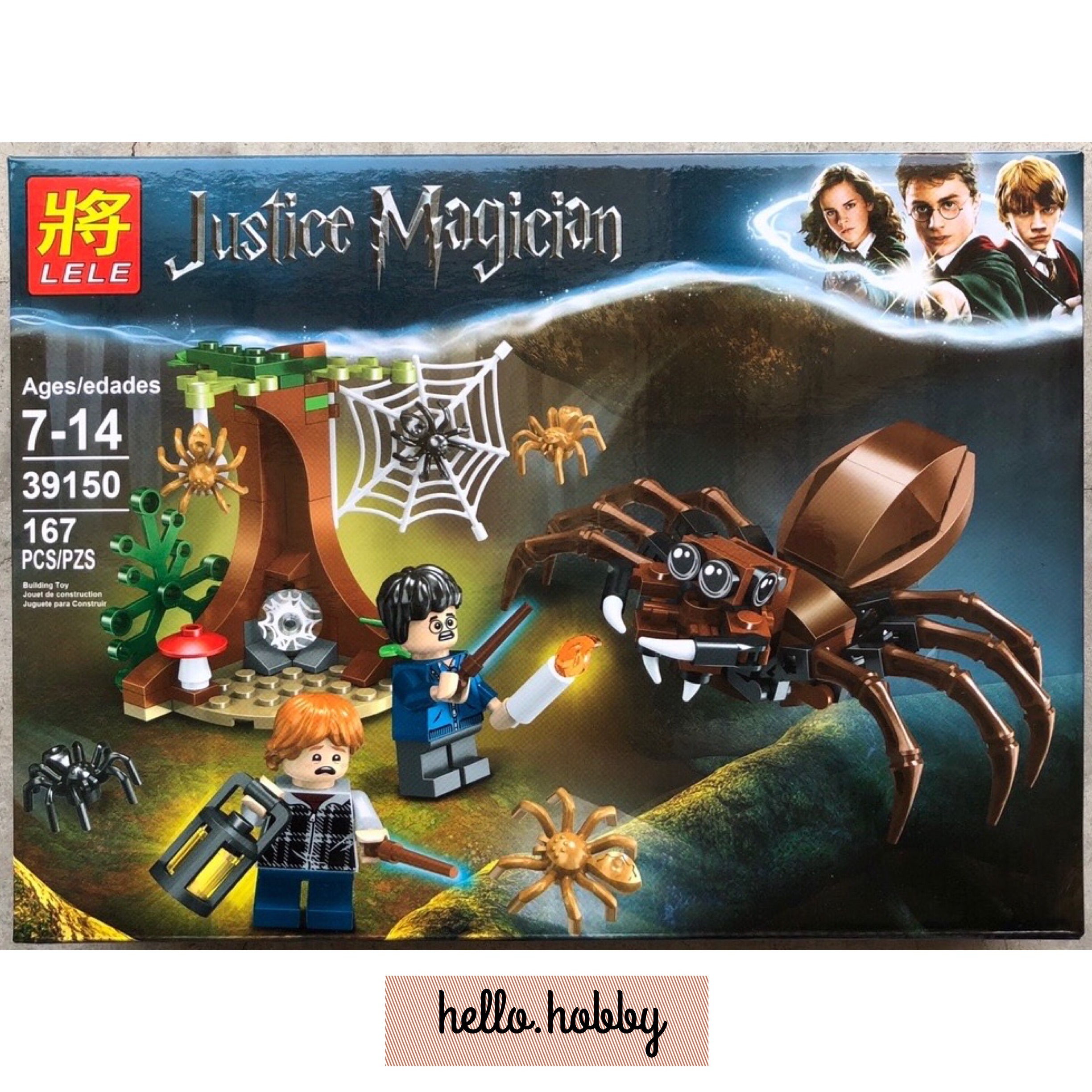 Lele 39150 Harry Potter Aragog's Lair 167pcs