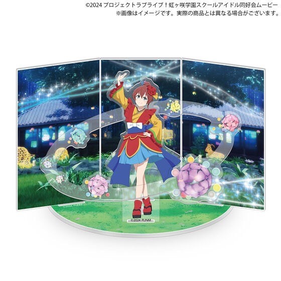 PRE-ORDER : Movie "Love Live! Nijigasaki High School Idol Club Final Chapter 1" Nijigasaki High School Store Acrylic Diorama Stand (5 types)