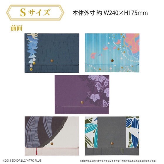 PRE-ORDER : Touken Ranbu ONLINE Light Document Case S / L 2nd edition (5 types in total)