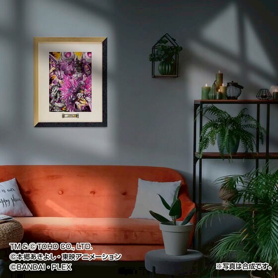 PRE-ORDER : Kenji Watanabe Reproduction Original Artwork Godzilla vs. Digital Monster "G" Erosion