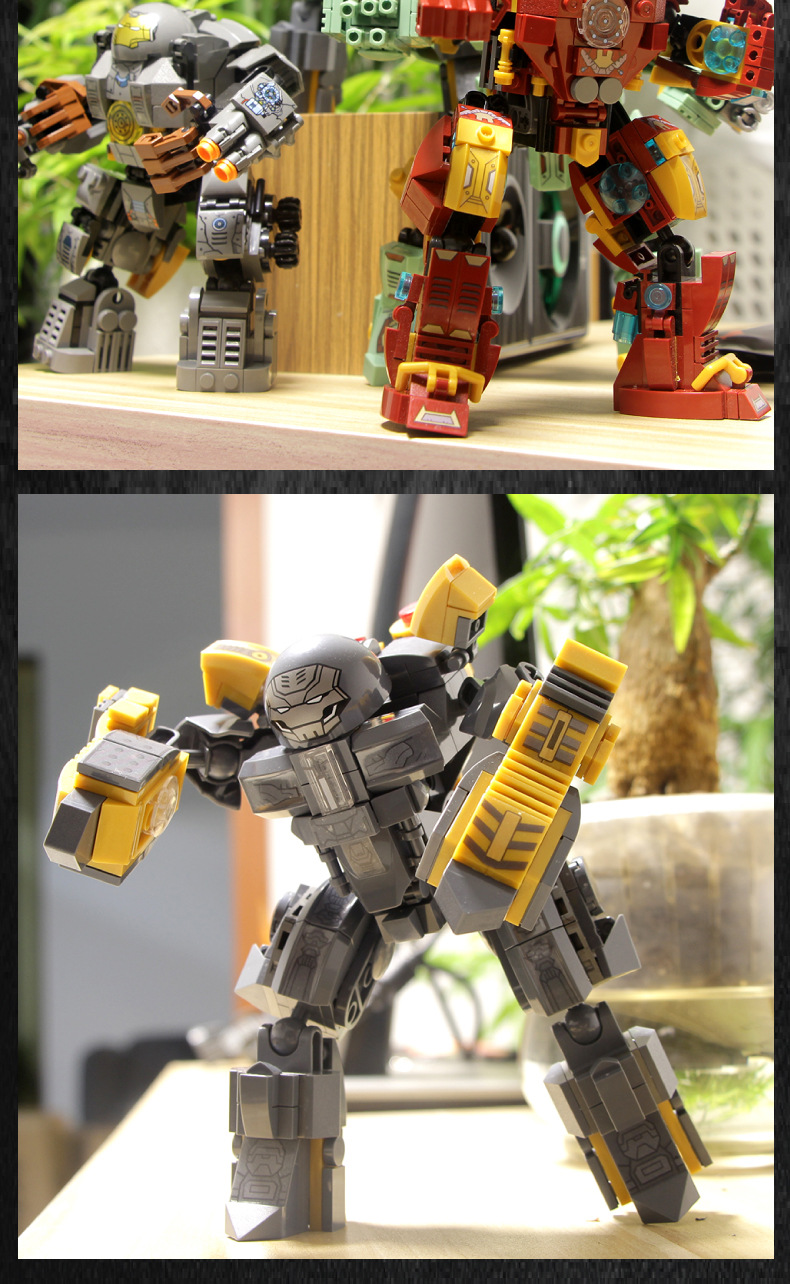 SY 1337-1340 Avengers Iron Man Hulk Busters