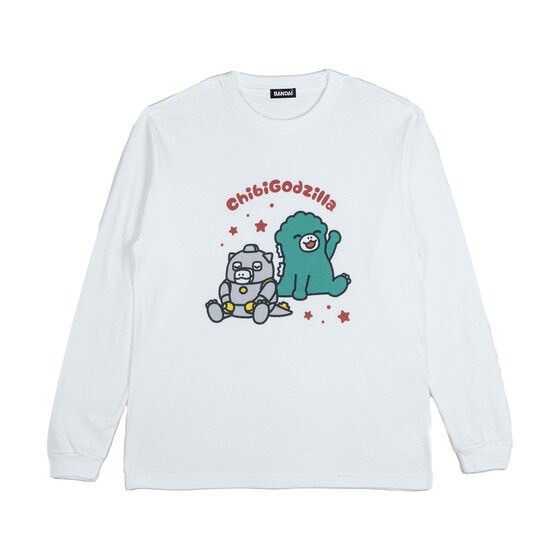 PRE-ORDER : Chibi Godzilla Strikes Back Long Sleeve T-shirt (2 types)