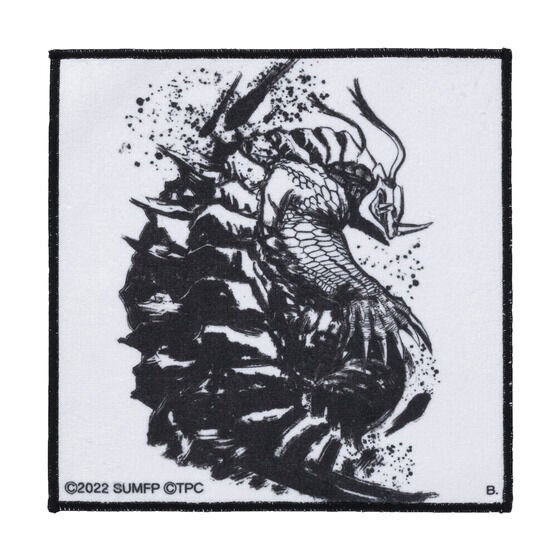 PRE-ORDER : Ultra Monster Hand Towel Ink Painting Style Pattern