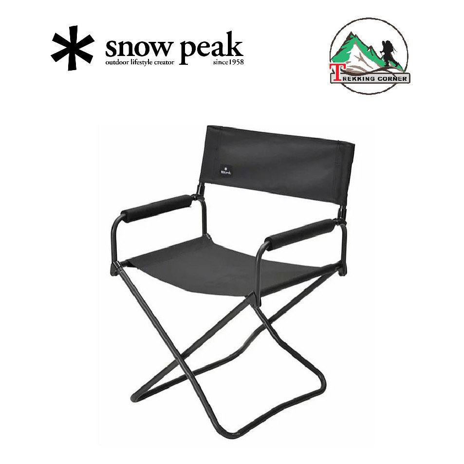 Snow Peak Garden FD Chair Black