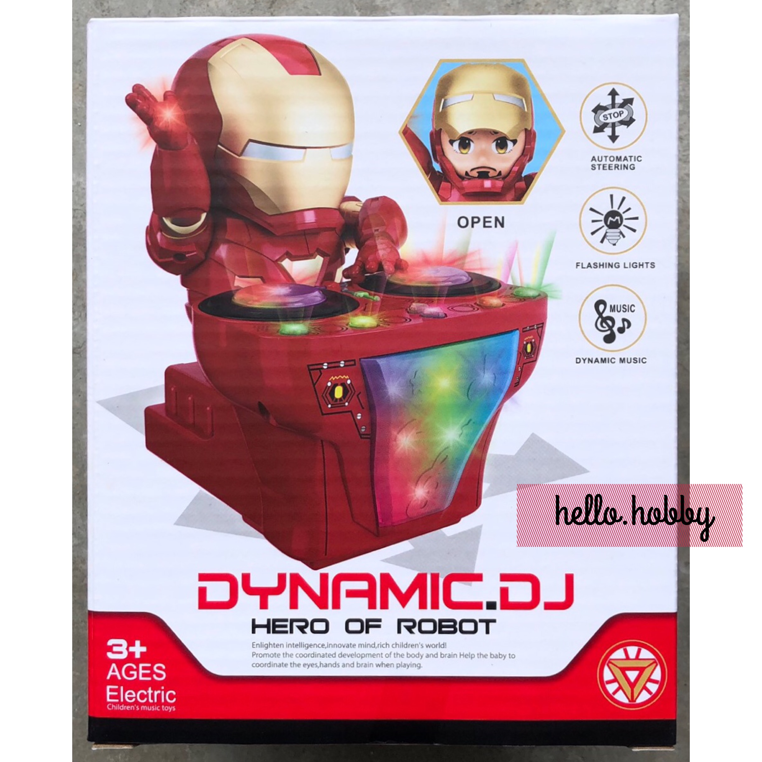 Dancing iron man DJ Ver