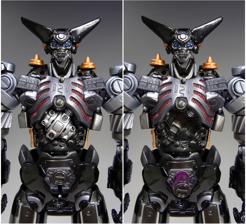 Fewture EX Gokin Black Getter Ryoma Mode Repaint Version Changing Set