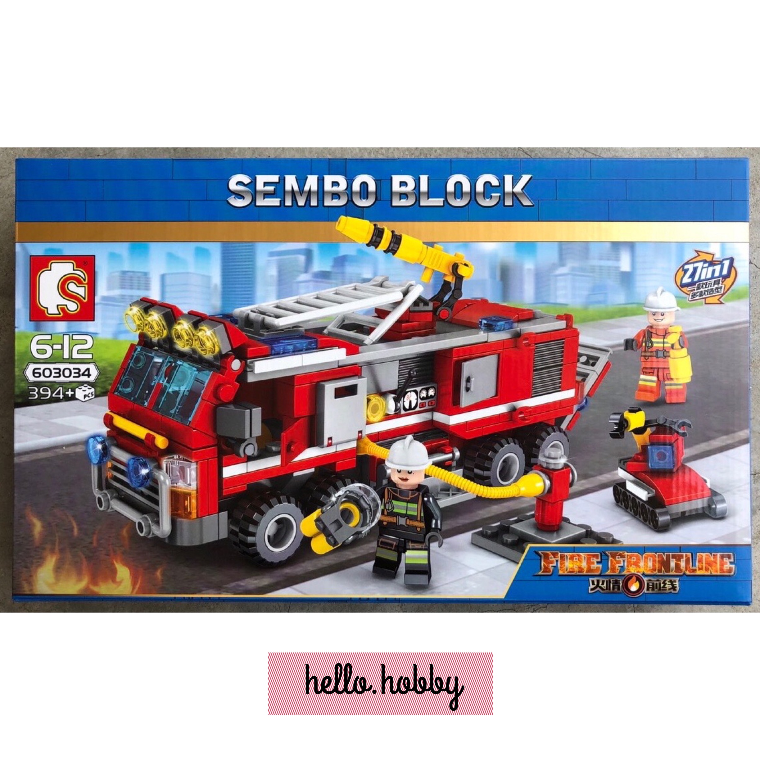 Sembo Block - 603034 Fire Frontline 394pcs