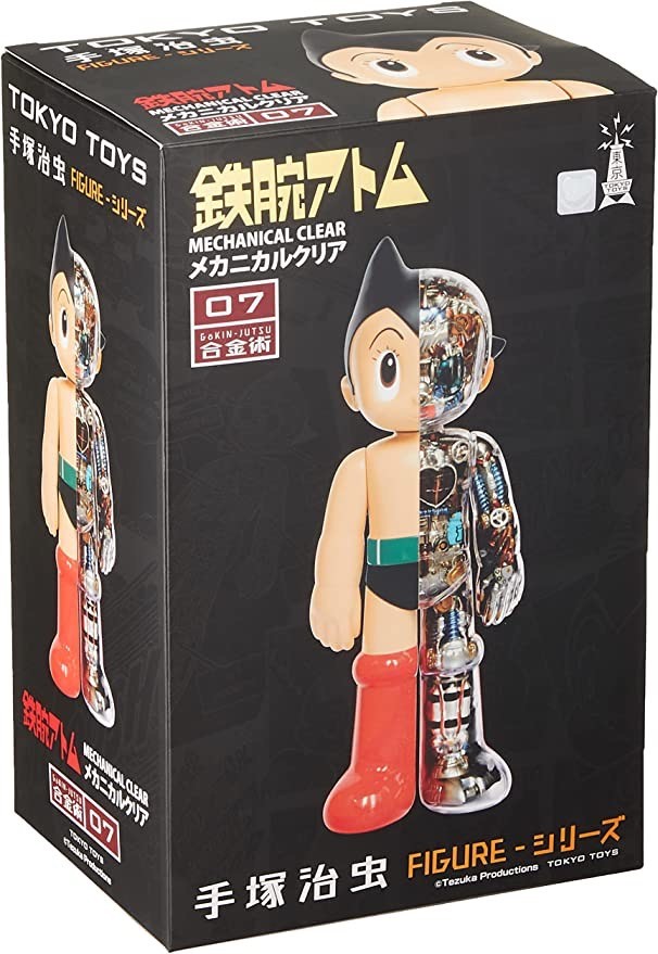 Astro Boy Mechanical Clear Version Alloy Figure by Tokyo Toys