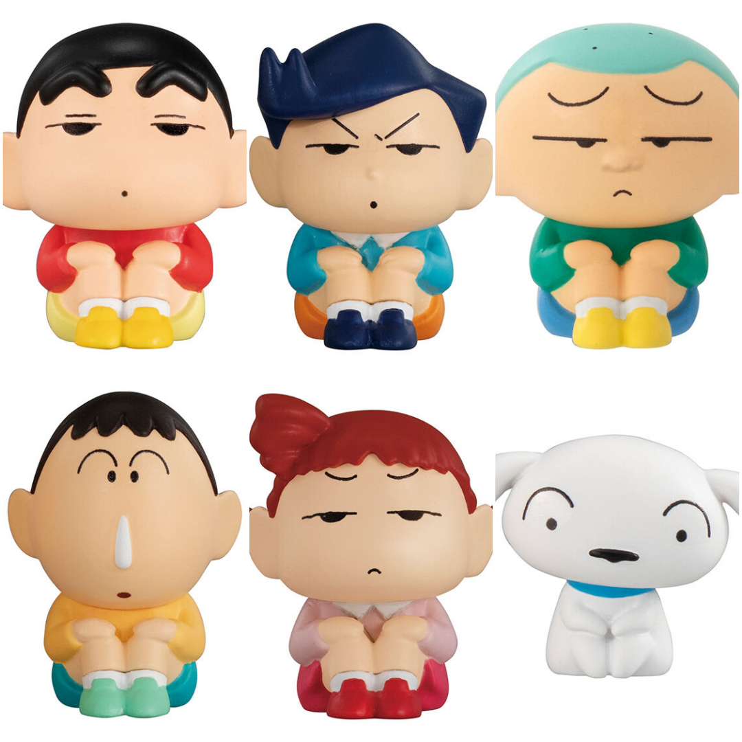 $ MACHIBOKE Crayon Shin-chan Kasukabe Boueitai & Shiro