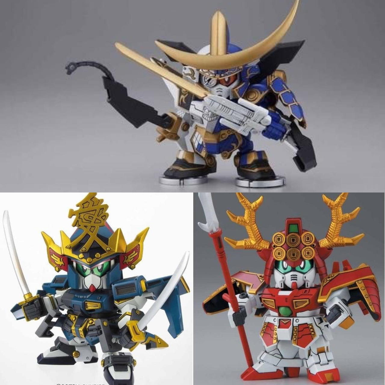 PRE-ORDER : BB Warrior 339 / 343 / 350 Gundam