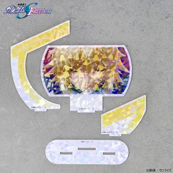 PRE-ORDER : Mobile Suit Gundam SEED FREEDOM Kira・Cagalli River Day Series Hologram Acrylic Stand (2 types in total)