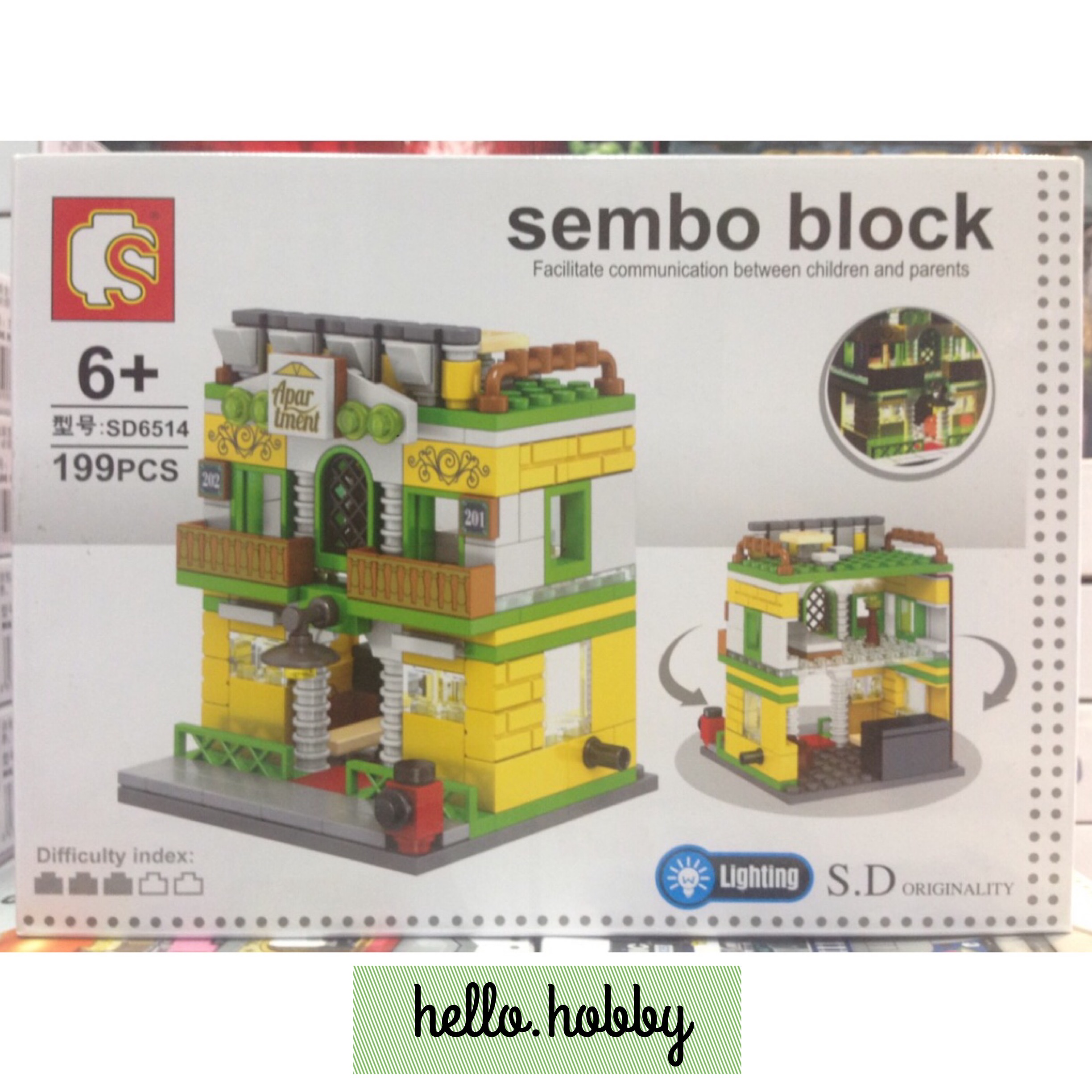 Sembo Block - SD6514 - 199pcs (มีไฟ)
