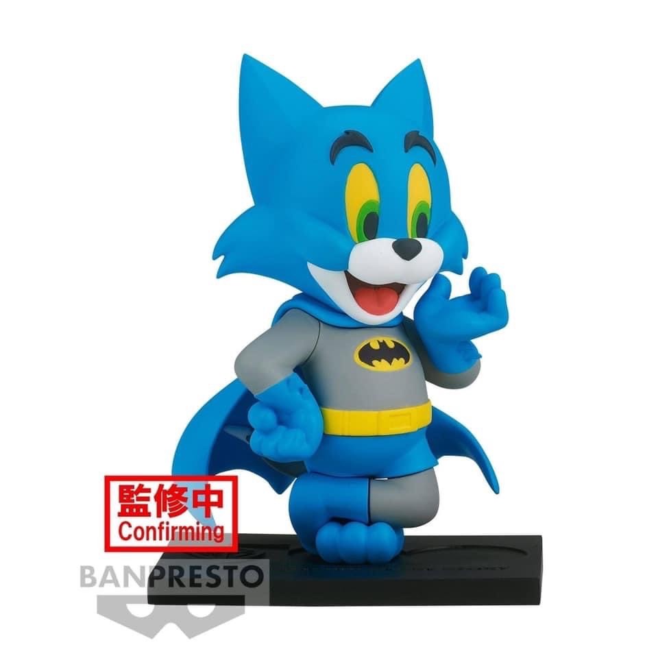 Tom And Jerry Figure Collection ～Tom And Jerry As Batman～ WB100Th Anniversary Ver. By Banpresto (A:Tom) (B:Jerry)