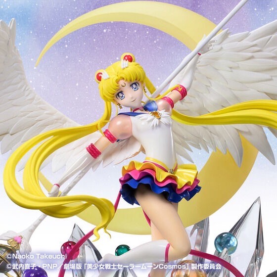 PRE-ORDER : Sailor Moon Cosmos Wonder Statue Eternal Sailor Moon