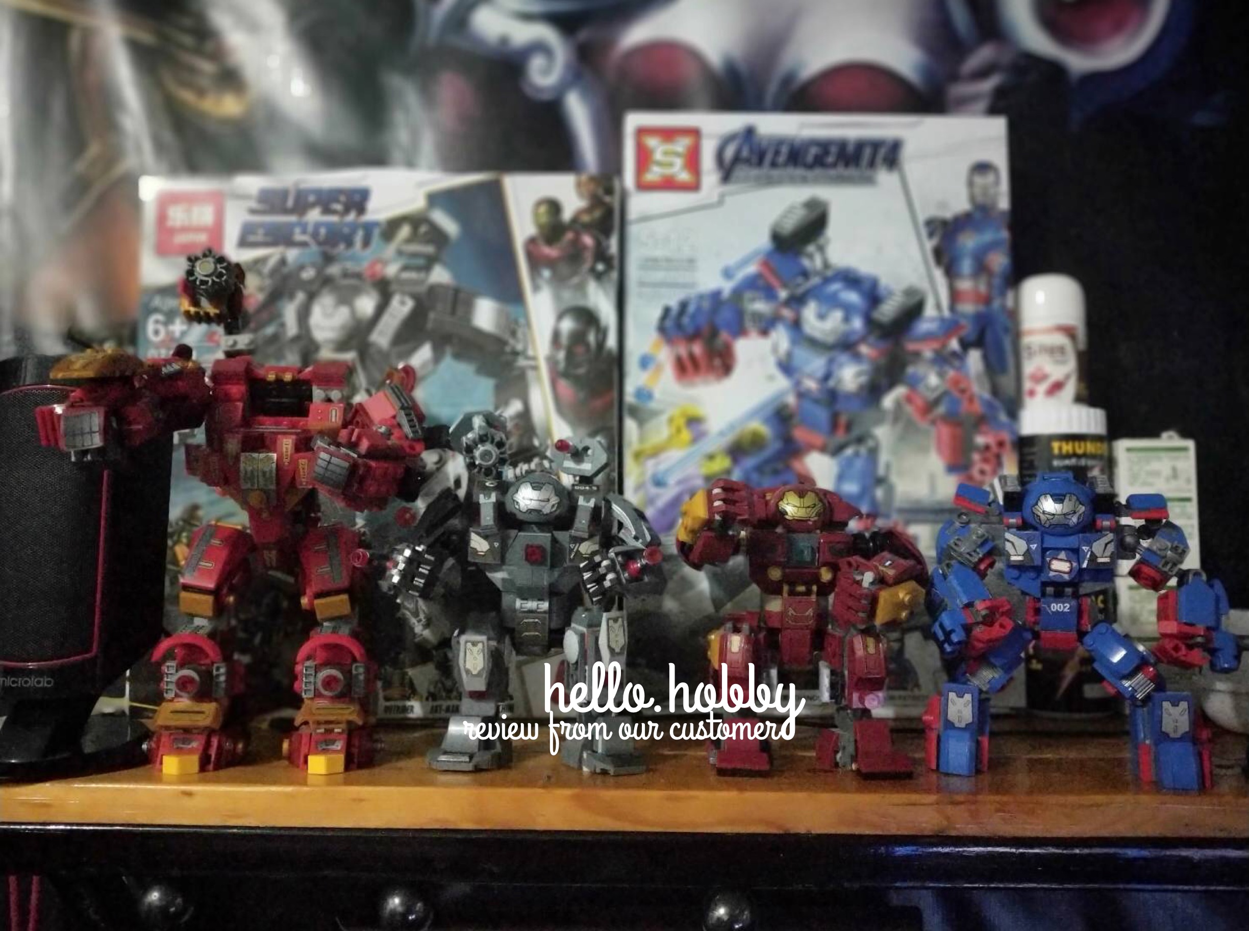 SX 4008-4011 Avengers (เลือกแปลงเป็นหุ่น/ยานได้)