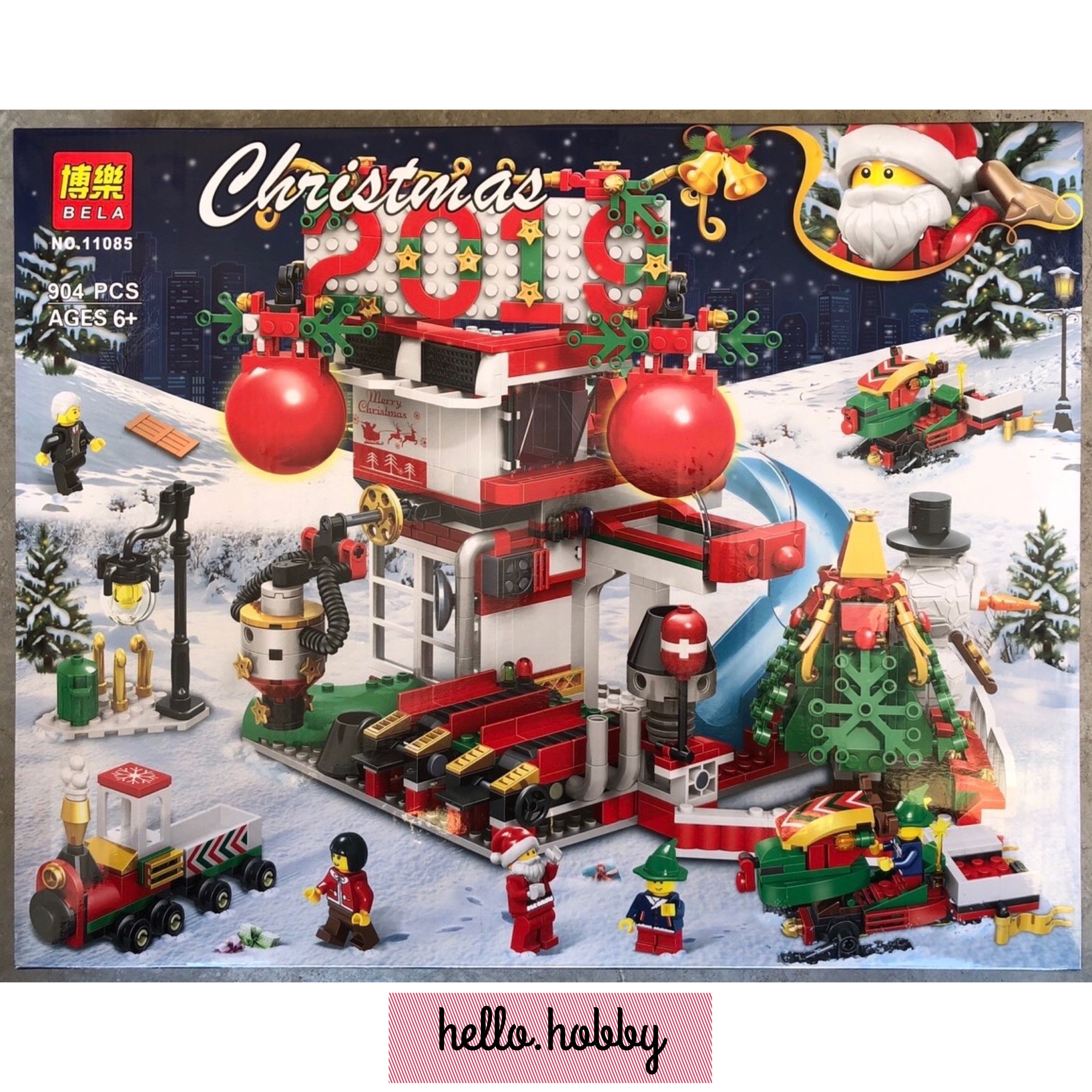 Bela 11085 Christmas 2019 904pcs