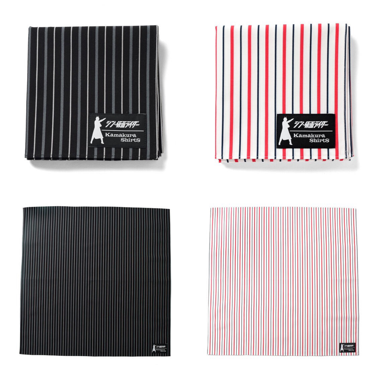 PRE-ORDER : Shin Kamen Rider x Kamakura Shirts Handkerchief