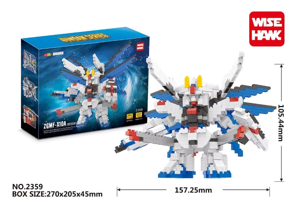 Wise Hawk 2358 - 2363 Gundam Series