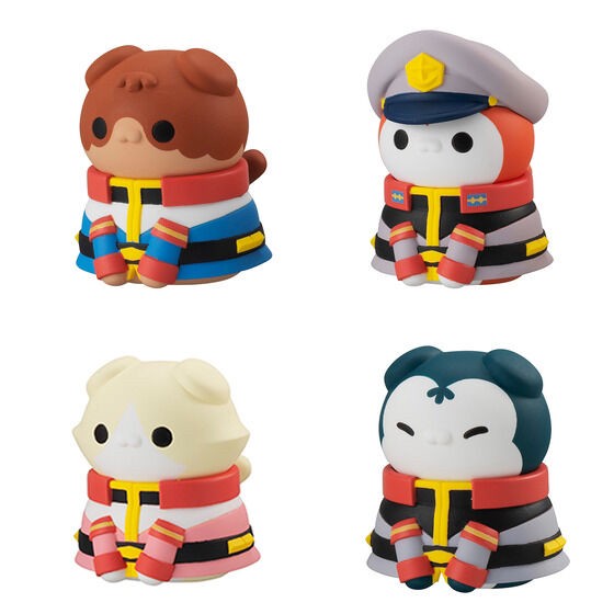 PRE-ORDER : MEGA CAT PROJECT Mobile Suit Gundam Mobile Suit Nyandam E.F.S.F. Nya! (Set of 8 with PB Bonus)