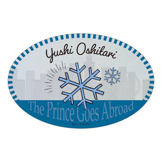 PRE-ORDER : New Prince of Tennis The Prince Goes Abroad Luggage Sticker Set