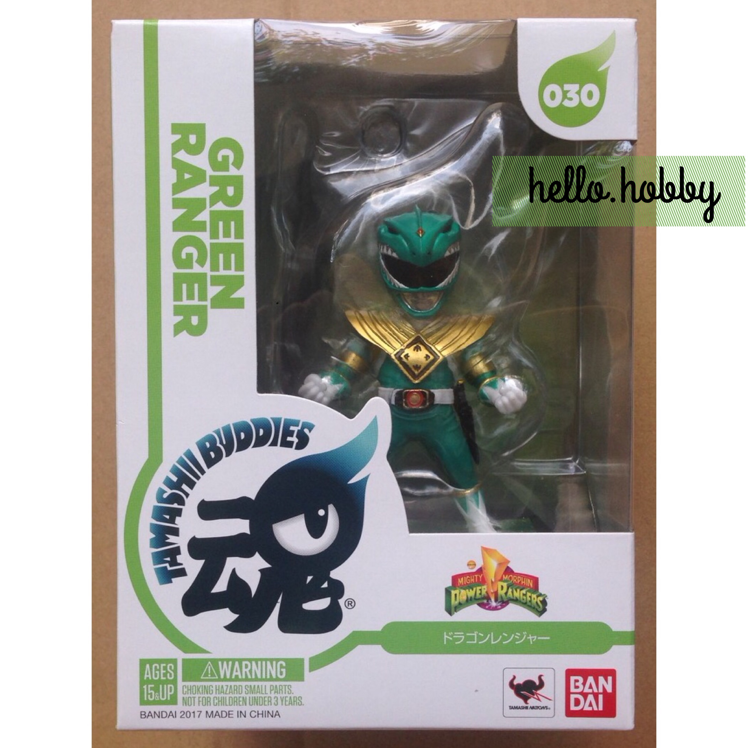 Tamashii Buddies Green Ranger by Bandai