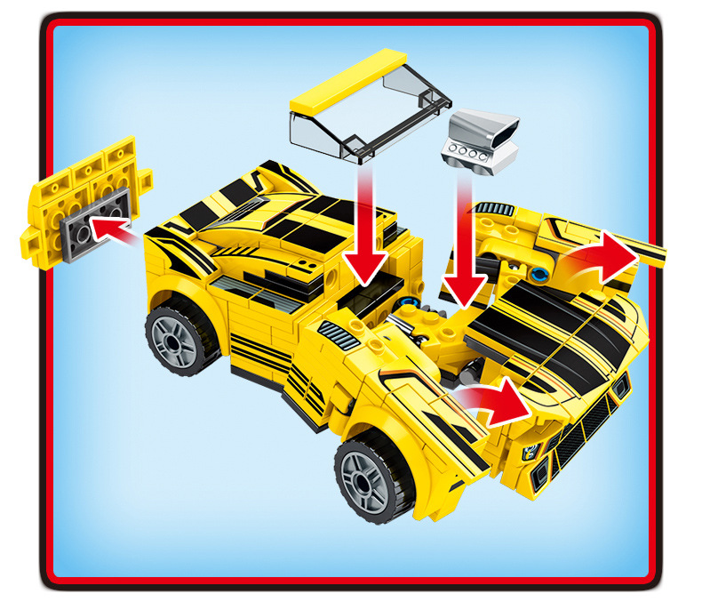 SY 6488 Transformer Bumblebee 2 in 1 452pcs