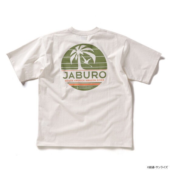 PRE-ORDER : STRICT-G JABURO "Mobile Suit Gundam" Short Sleeve T-shirt Circle Logo