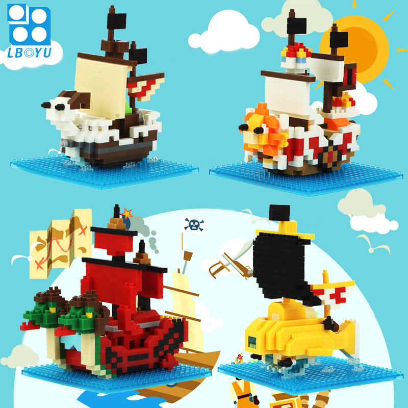Boyu 8096-8099 One Piece Pirate Ship